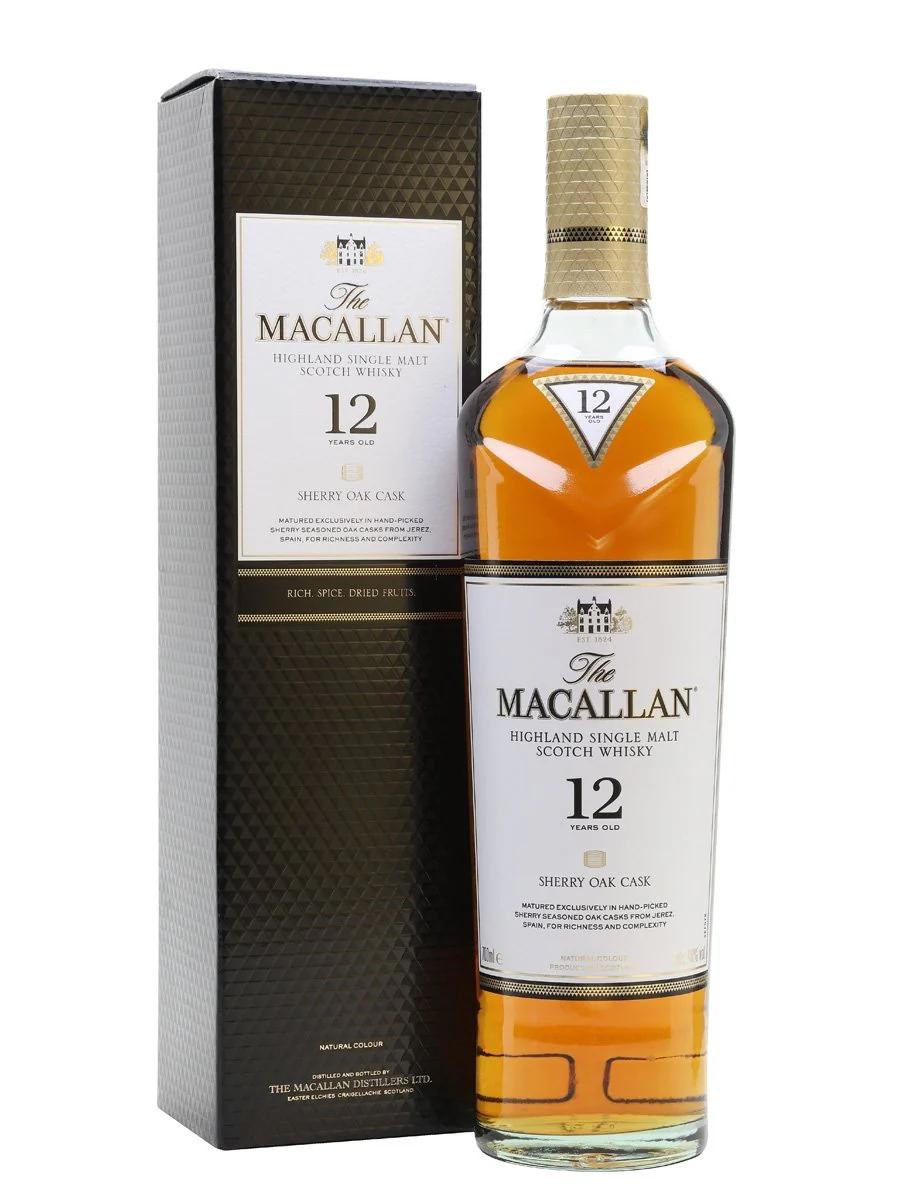 Macallan 12 Year Old Sherry Oak - Premium Whiskey Review | Gentlemen Prestige