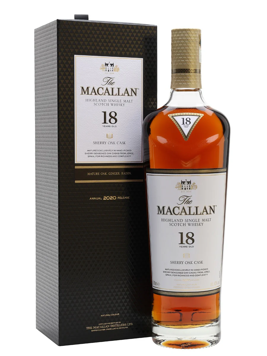Macallan 18 Year Old Sherry Oak - Premium Whiskey Review | Gentlemen Prestige