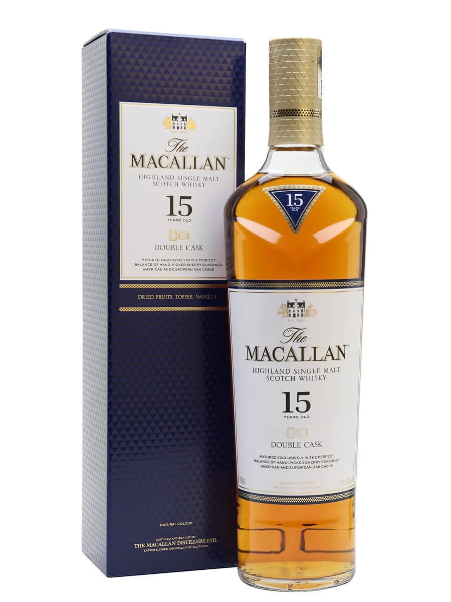 Macallan Double Cask 15 Year Old - Premium Whiskey Review | Gentlemen Prestige